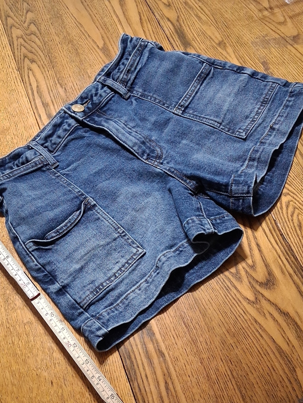 KUT FROM THE KLOTH Jean Shorts Womens 6 BLUE JANE HIGH RISE Denim Preowned Used